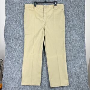 Red Kap Pants Mens 40x29 Khaki Beige‎ Vintage 1990s USA Skater Streetwear Work